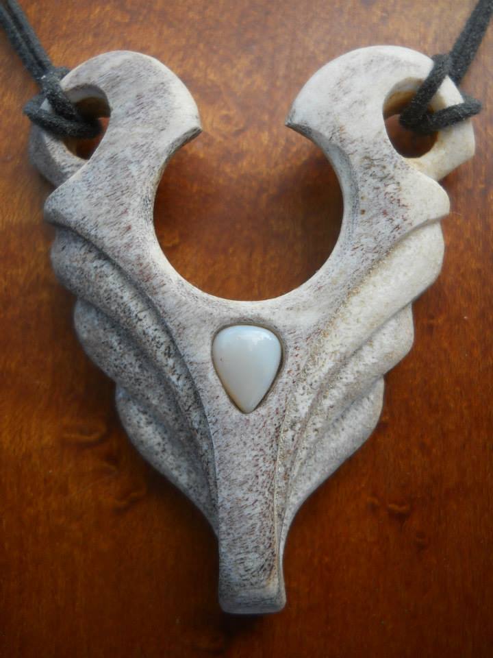Vaughn Warren Antler with Opal