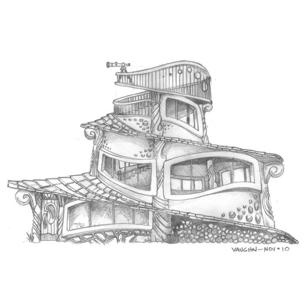 Vaughn Warren Spiral House Design