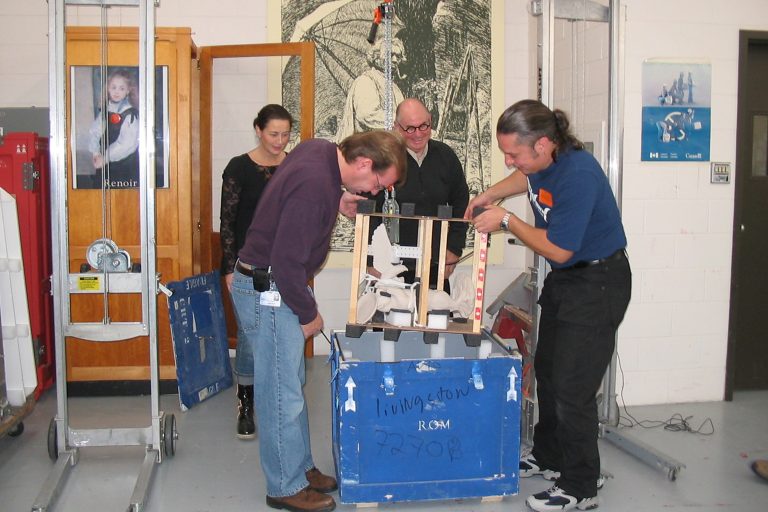 Vaughn Warren art shipping and handling