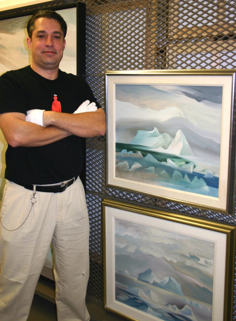 Vaughn Warren art shipping and handling Tony Onley