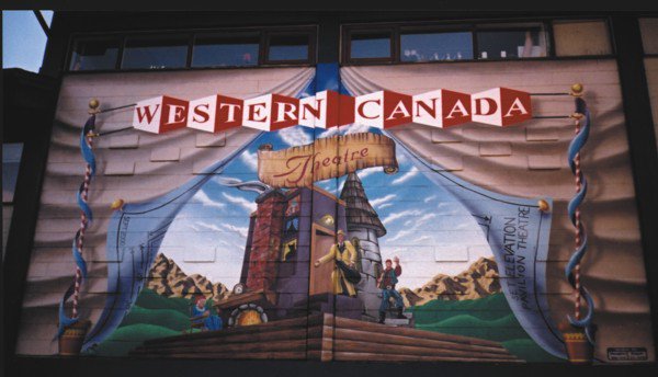 Vaughn Warren Pavilion Theatre Mural