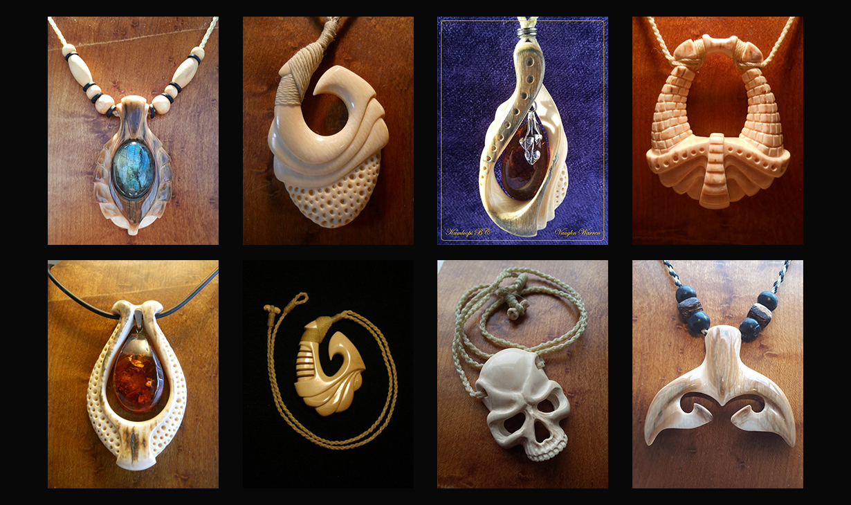 Fossil Mammoth Ivory Carving