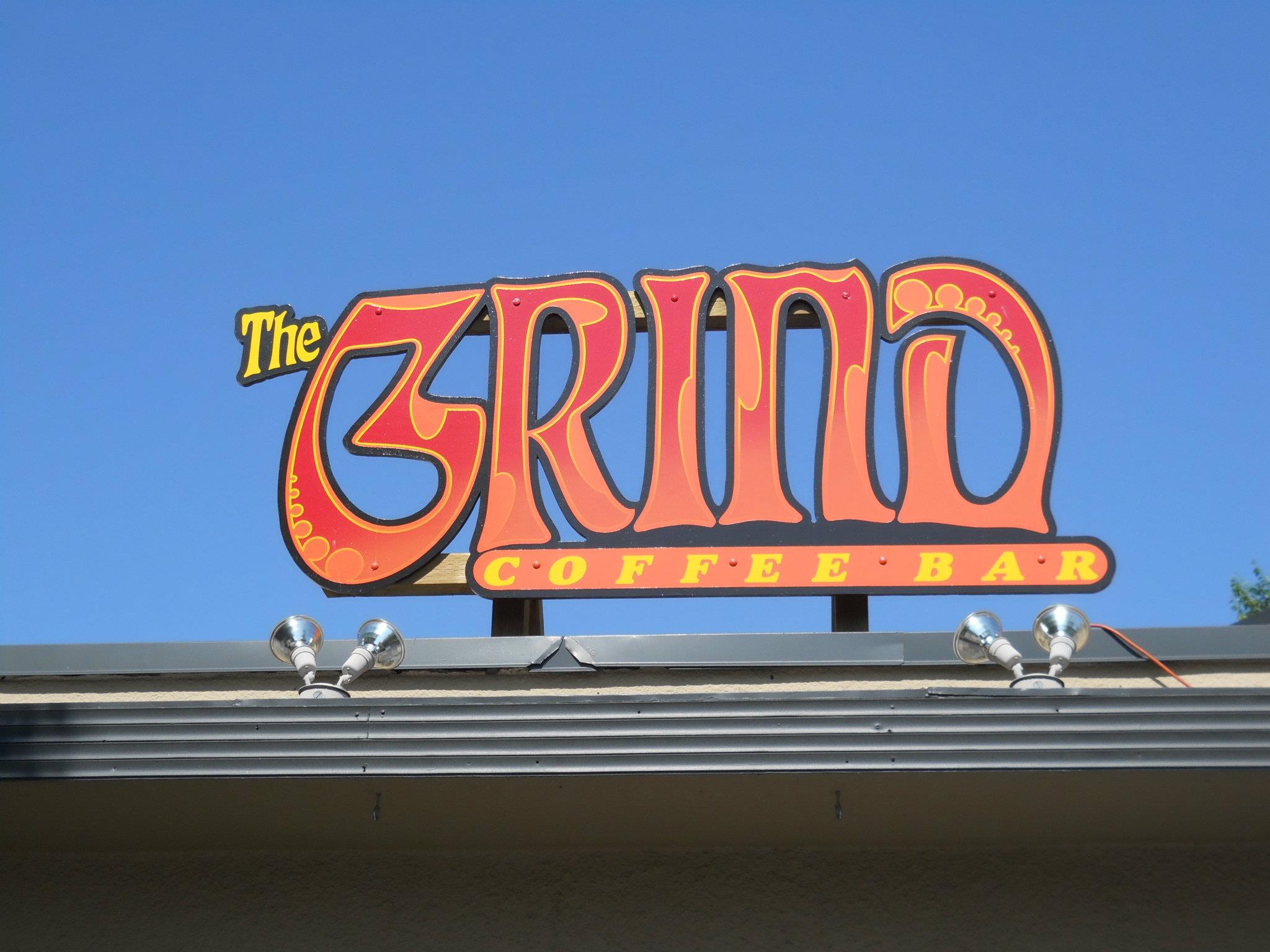 The Grind Coffee Bar 
41" x 96" x 3/4" crezone and marine enamel paint. Cleared with Amershield Epoxy.
April 2012